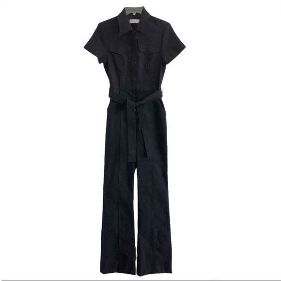A.L.C. Rivington Belted Jumpsuit - Picture 4 of 9